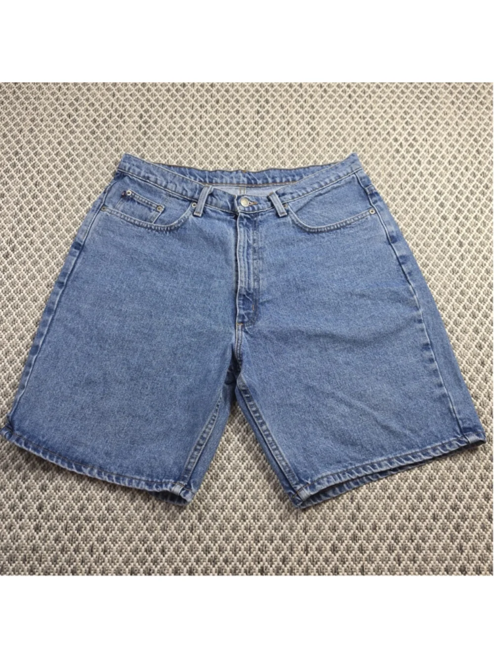 Vintage Polo Jeans Co Ralph Lauren Men’s Size 33 Denim Shorts USA Flag Jorts